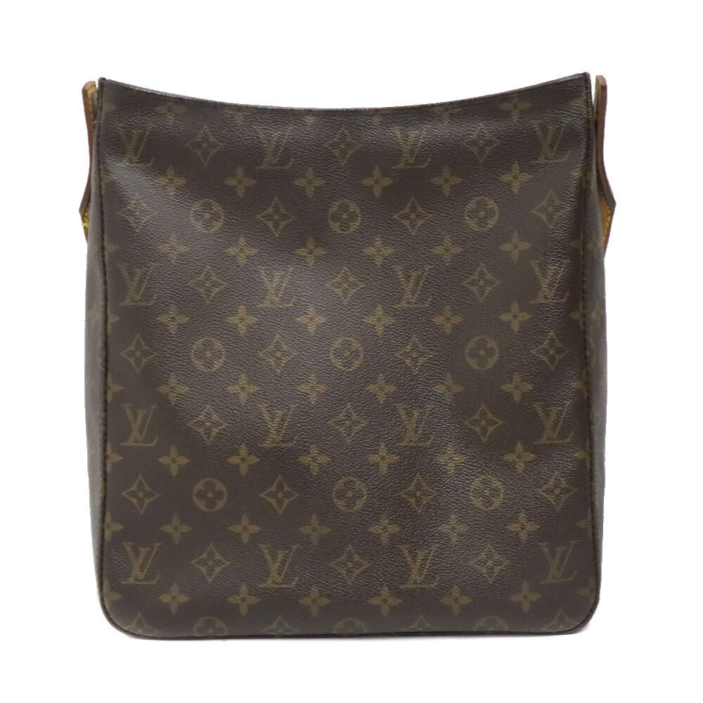 Louis Vuitton Looping Monogram Shoulder Bag Brown